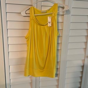 NWT women’s yellow blouse NY & C size large